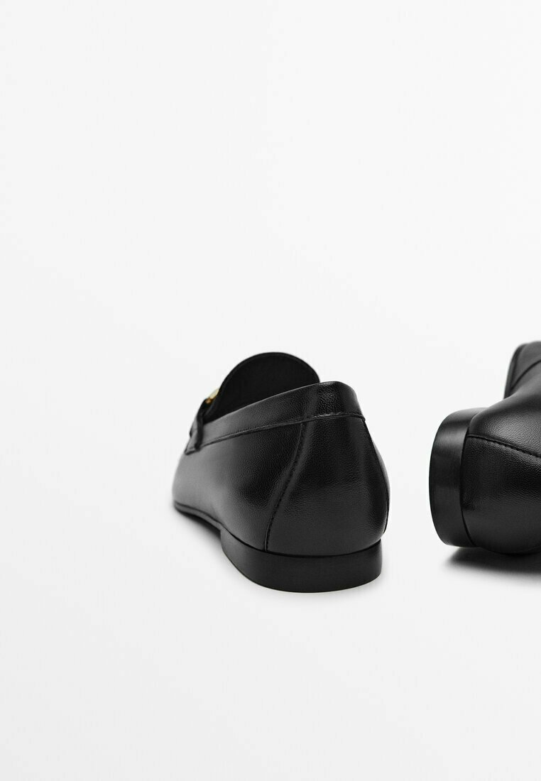 Massimo Dutti Instappers - black/zwart - Zalando.nl