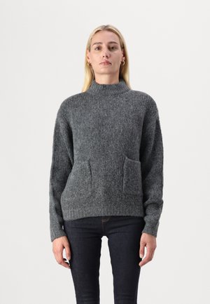 ONLY Tall ONLPIE LIFE LS  - Pulóver - dark grey