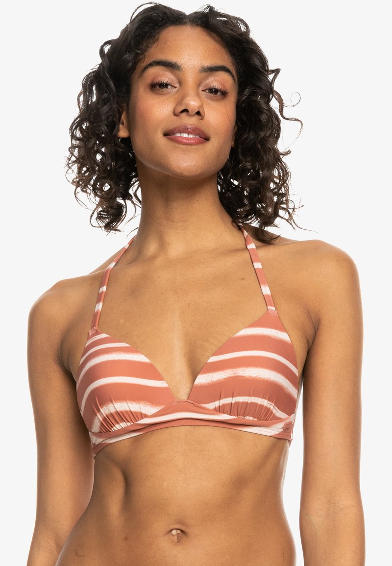 Roxy - CLASSICS  HALTER NECK  - Horní díl bikin - pink, Zvětšit