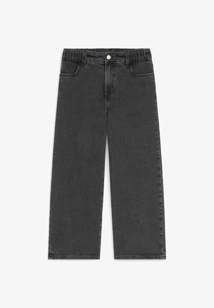 ARKET, ARKET WIDE DENIM TROUSERS - Relaxed fit jeans - black