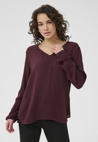 Kaffe AMBER - Blouse - windsor wine