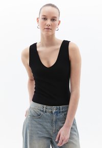 OXXO V-NECK - Top - black - Zalando