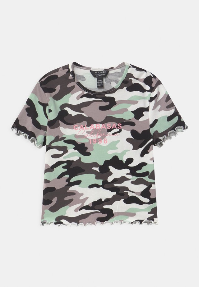 CAMO CALABASA - T-shirt con stampa - khaki