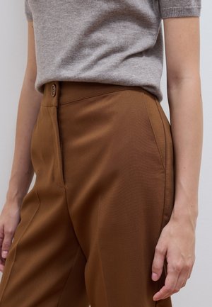 Les Copains, FORMAL TROUSERS, STRAIGHT FIT.. - Pantalones - brown