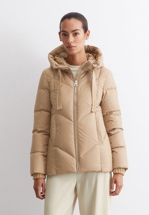 WELT POCKETS - Páperová bunda - soft mocca