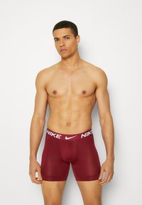 Nike Underwear ESSENTIAL 3 PACK - Úzké boxerky - team red/wolf grey/black