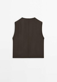 Massimo Dutti Bodywarmer - mottled dark brown
