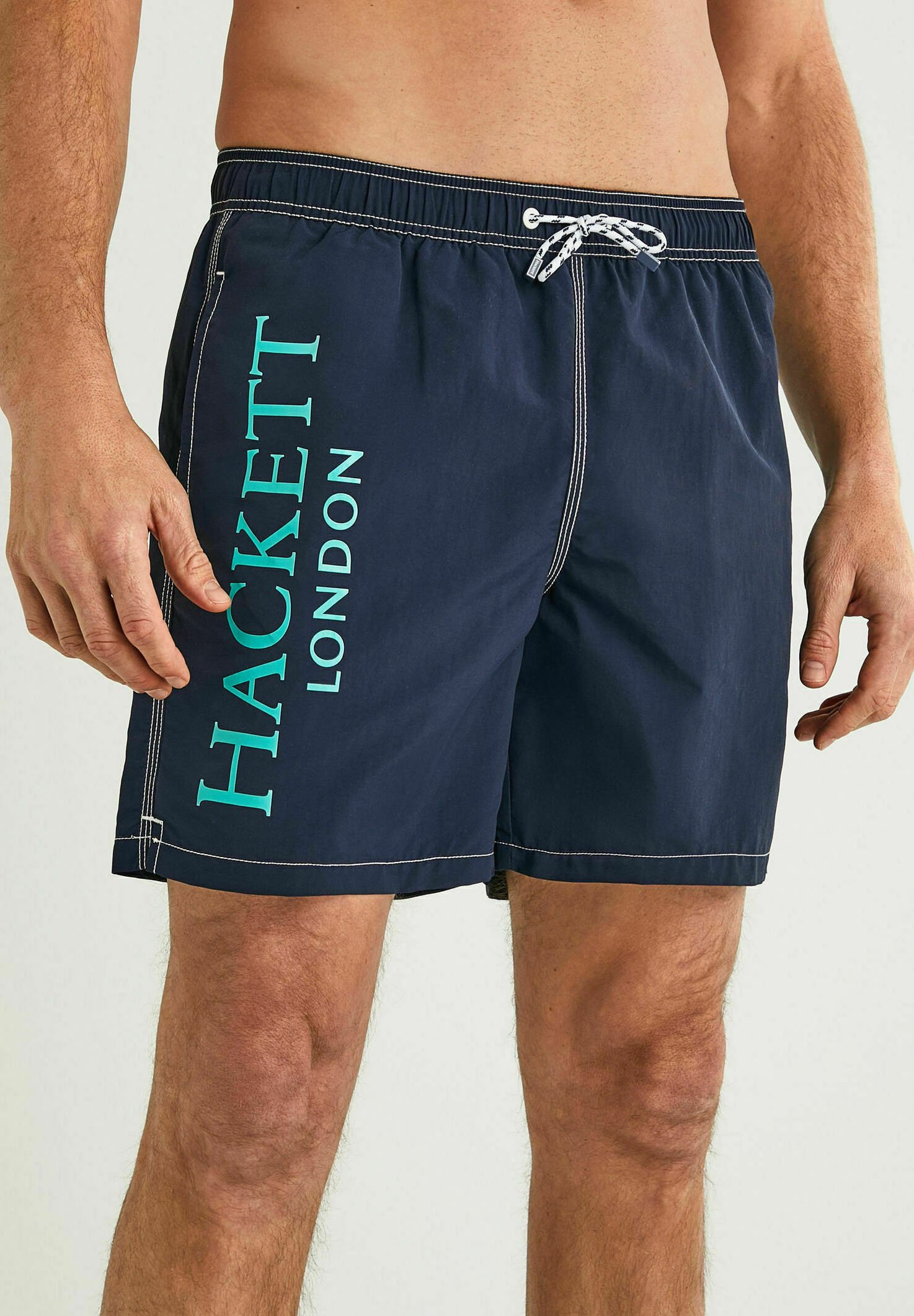 Hackett BRANDED VOLLEY - Shorts - navy blazer/azul marino