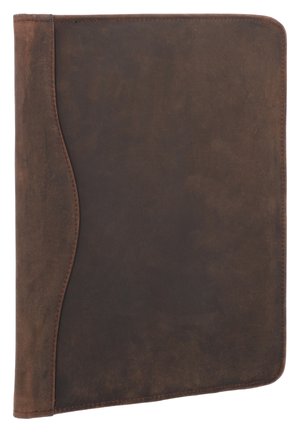 JEPPE - Business card holder - honigbraun