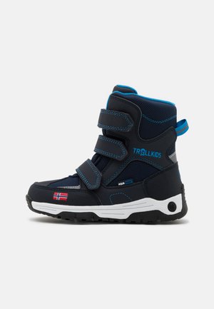 TROLLKIDS, LOFOTEN - Winter boots - navy/medium blue