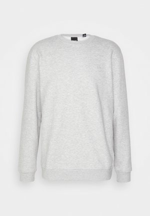 Sweater - mottled light grey