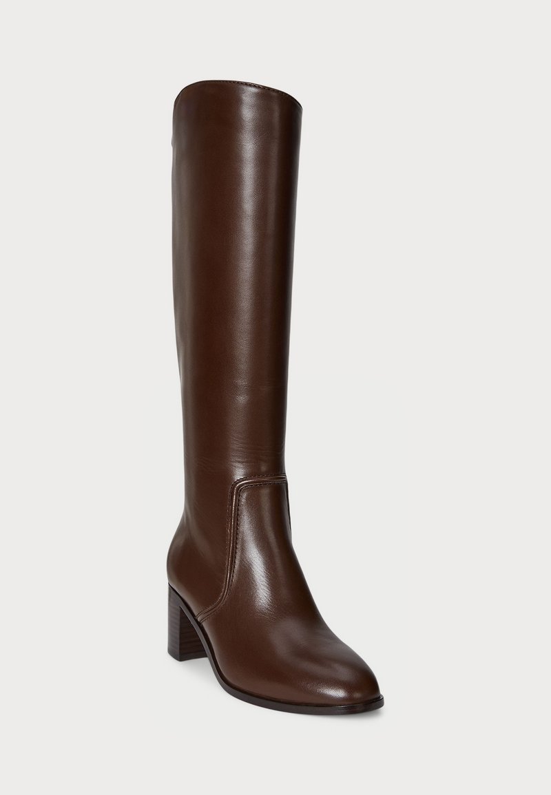 Lauren Ralph Lauren CHARLY CALFSKIN TALL BOOT Boots dark