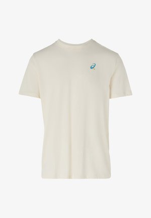 ASICS GRAPHIC SS - T-shirt imprimé - cream