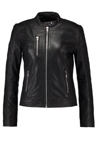 mbyM Leren jas - black