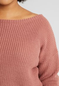 Missguided Plus Strickpullover - light pink