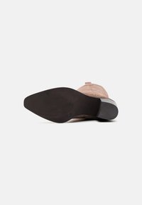 Anna Field LEATHER - Bottes à talons hauts - taupe