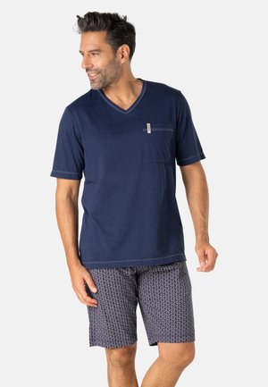 SET - Pyjama - marine-bleu-blanc