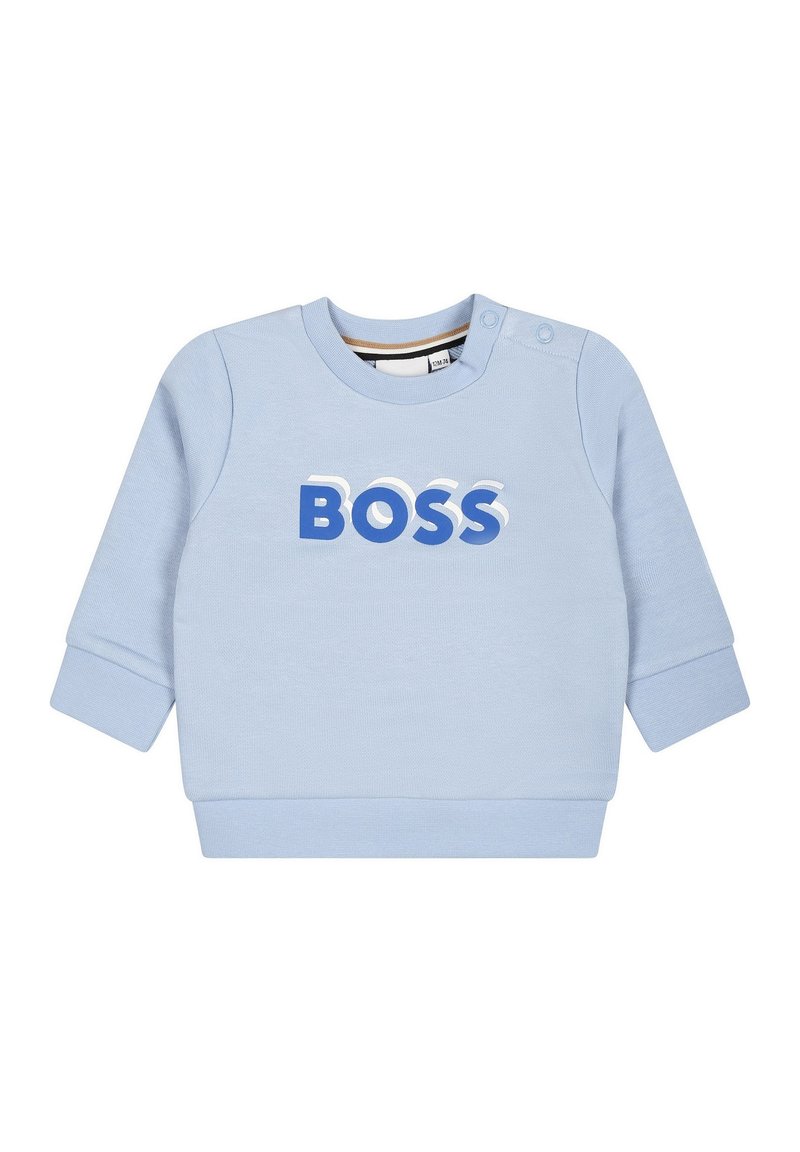 BOSS Kidswear Sweater lichtblauw