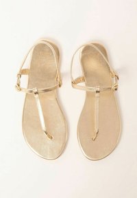Friends Like These REGULAR FIT - TOE THONG FIT - T-rihmaga sandaalid - gold