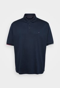 Tommy Hilfiger FLAGCUFF SLIM FIT - Polo shirt - desert sky