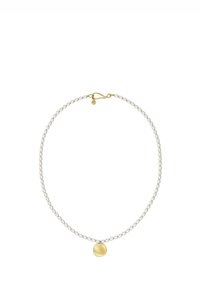 PEARL SIGNET MULTI - Necklace - gold-coloured