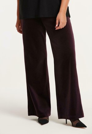 Pantalon classique - dunkelrot