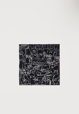 Carhartt WIP, BLINKERFLUID BANDANA - Шал - black/white