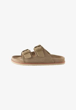 Next BUCKLE  - Pantolette flach - taupe brown