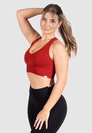 AMAZE PRO RACERBACK BH - Sport-BH mit mittlerer Stützkraft - weinrot