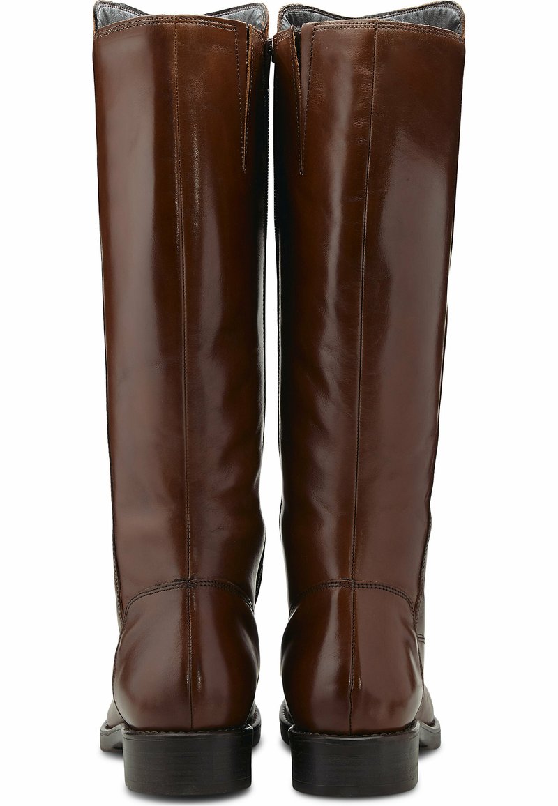 Damen Klassische Stiefel | Drievholt Overknees dunkelbraun - IU07485 Damen Klassische Stiefel | Drievholt Overknees dunkelbraun - IU07485