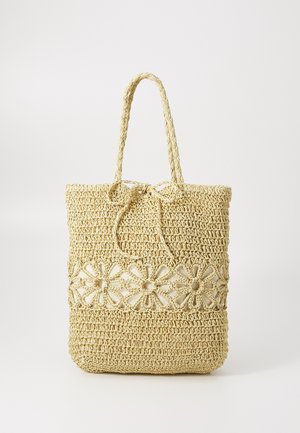 WAFTED FAUNA BAG - Shopping Bag - light nature