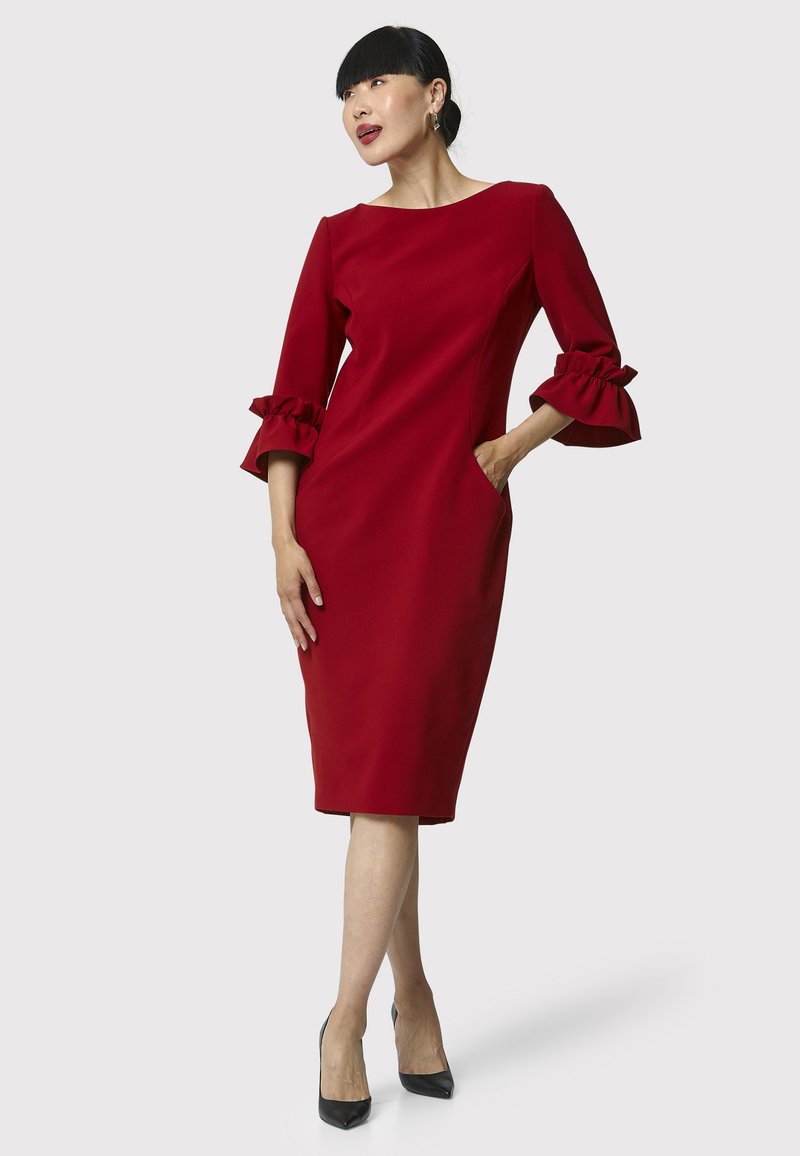 Helen McAlinden Dublin - ISIE GARNET - Shift dress - red, Enlarge
