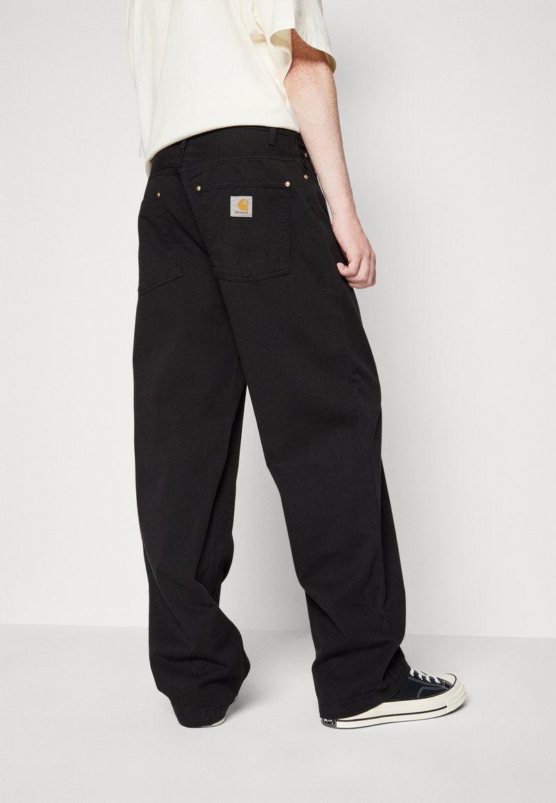 Carhartt WIP DERBY PANT WALKER - Jeans Relaxed Fit - black garment