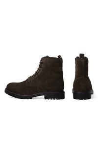 VENEZIA ANKLE BOOTS - Šněrovací kotníkové boty - khaki