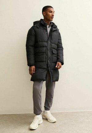 New Look REGULAR LONGLINE PUFFER  - Wintermantel - black