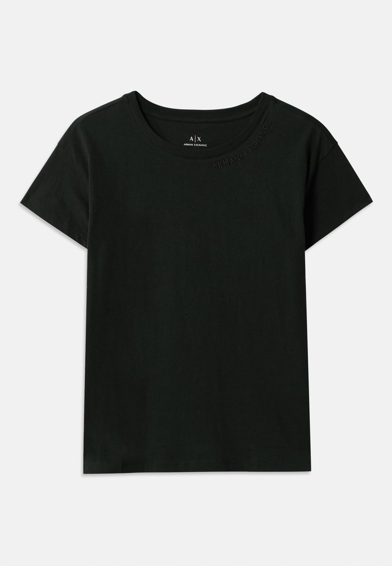 Armani Exchange T-shirt basic zwart
