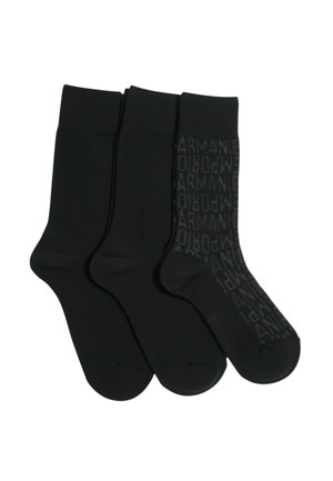 3-PACK - Calze - nero