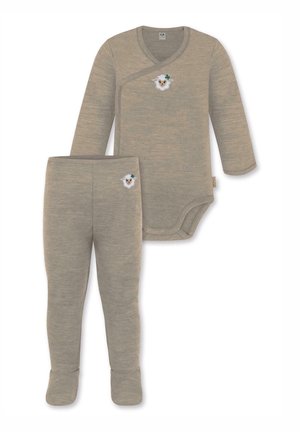 WICKEL LANGARM KAITAIA UND DALE SET - Unterhose lang - beige