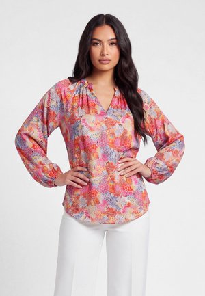 faina, Bluse - multicolor red