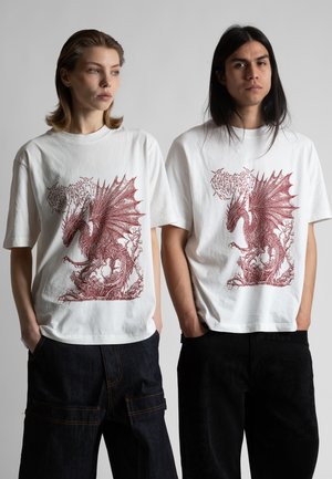 Wasted Paris BALAUR UNISEX - Trükipildiga T-särk - natural white