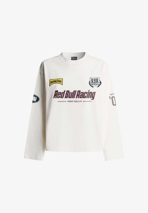 Red Bull Racing x Pepe Jeans, RED BULL RACING X PEPE JEANS PRINT T-SHIRT W GEAR L/S TEE - Longsleeve - off white