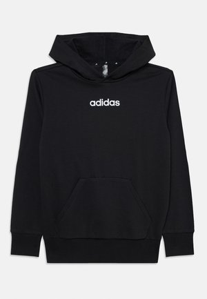 JUNIOR UNISEX - Sweat à capuche - black/white