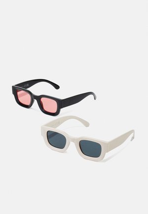 ONSRILEY SUNGLASSES UNISEX 2 PACK - Sunglasses - black/beige