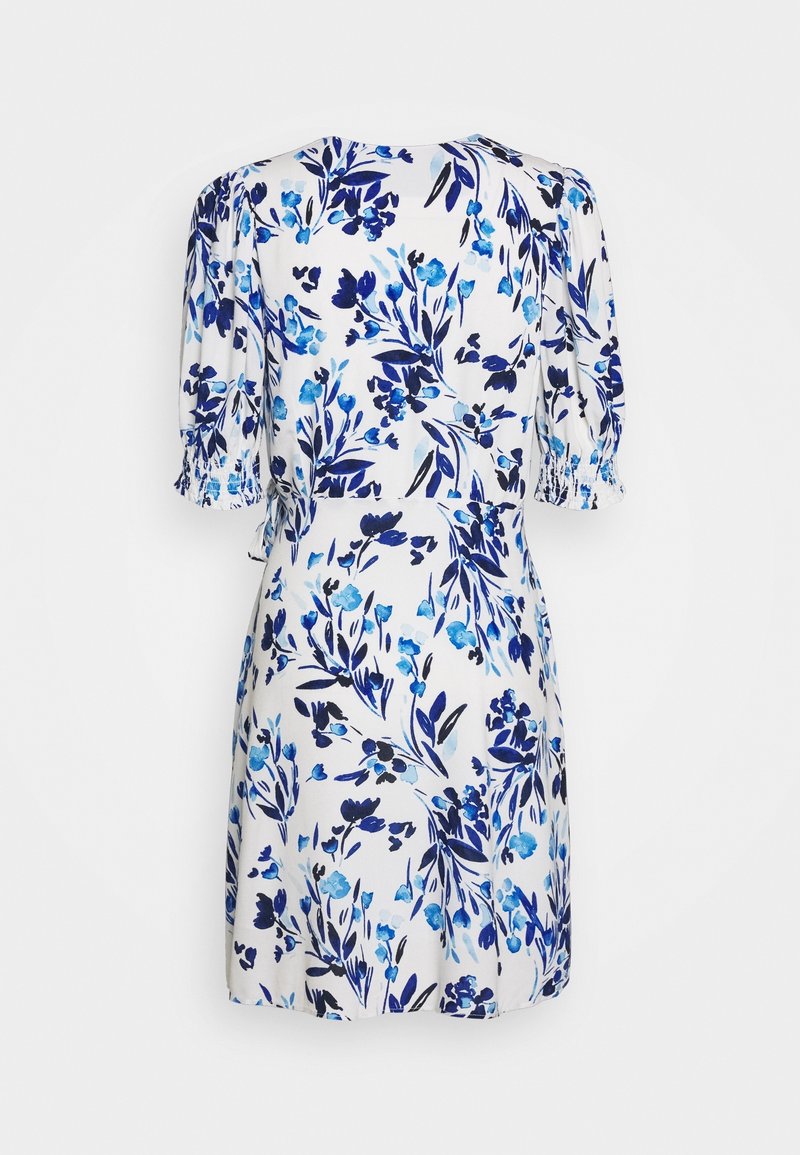 ivory blue dress Boden Women's Octavia Cotton Dress in White
