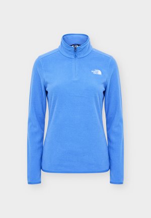 The North Face, GLACIER 1/4 ZIP JACKET - Flísový sveter - active blue