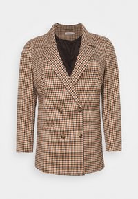 CARDITA CHECK - Blazer - semolina/tortoise shell