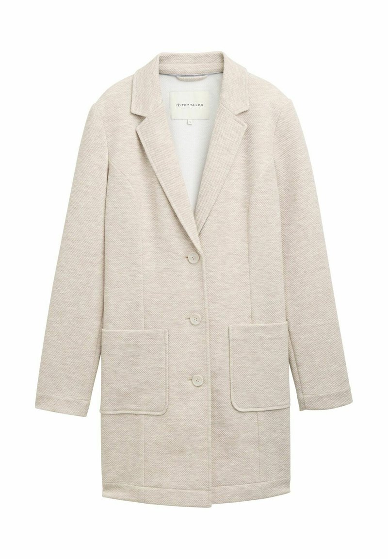 Tom Tailor Mantel zandkleur