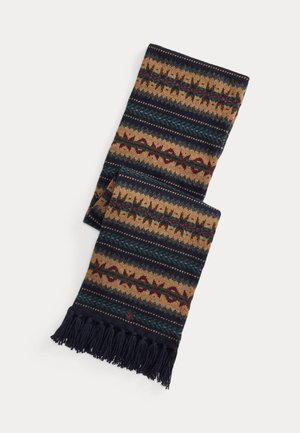 Polo Ralph Lauren, FAIR ISLE WOOL-BLEND SCARF - Шал - multi-coloured