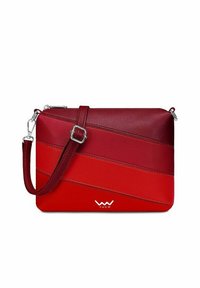 VUCH COALIE STRIPED - Taška s příčným popruhem - red