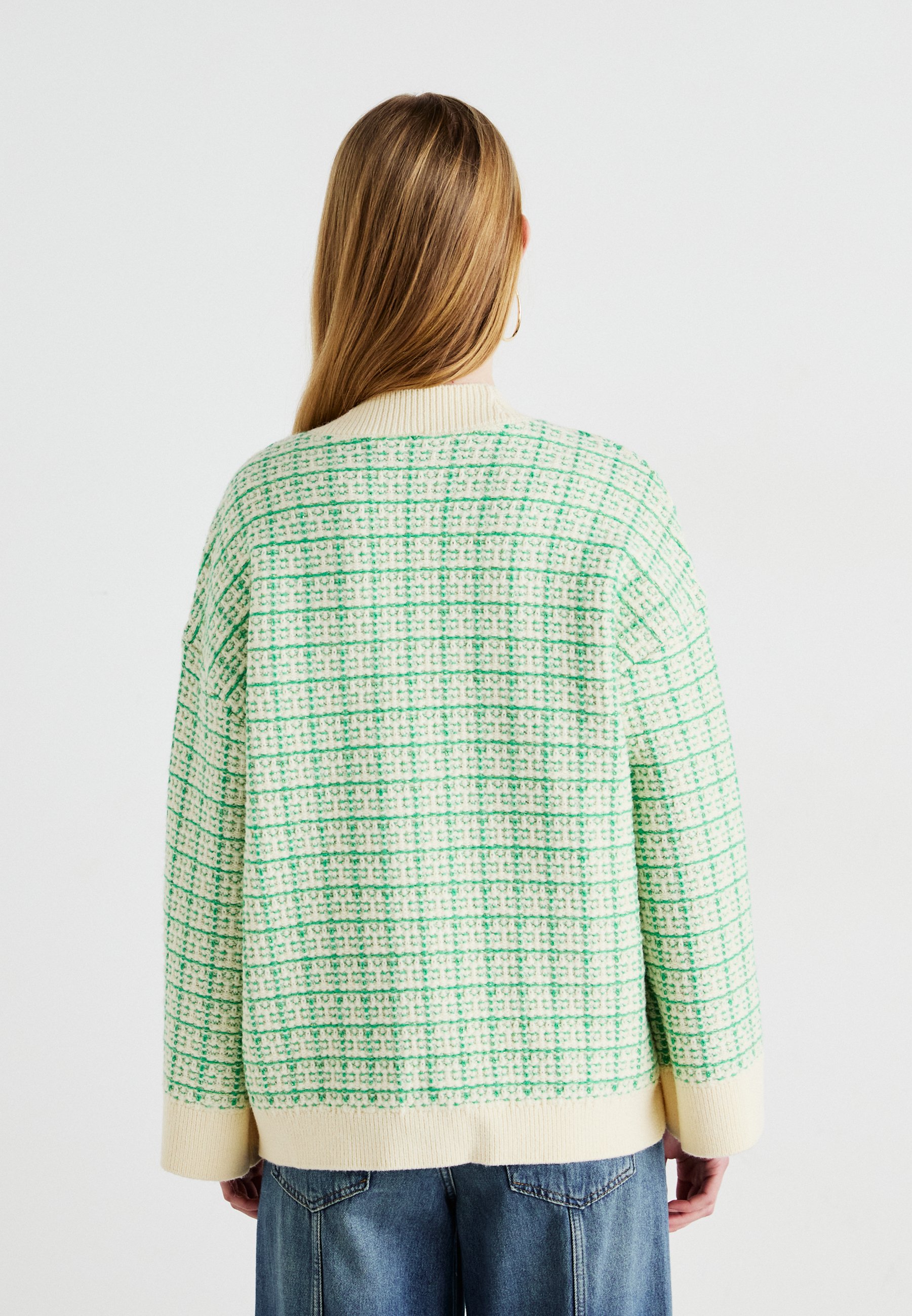 売れ筋商品|||ヤス ニット&セーター レディース アウター YASLIVIANA CARDIGAN - Cardigan - bright green/birch Y.A.S - Gensere - Yasliviana Ls Knit Cardigan - Bright Green